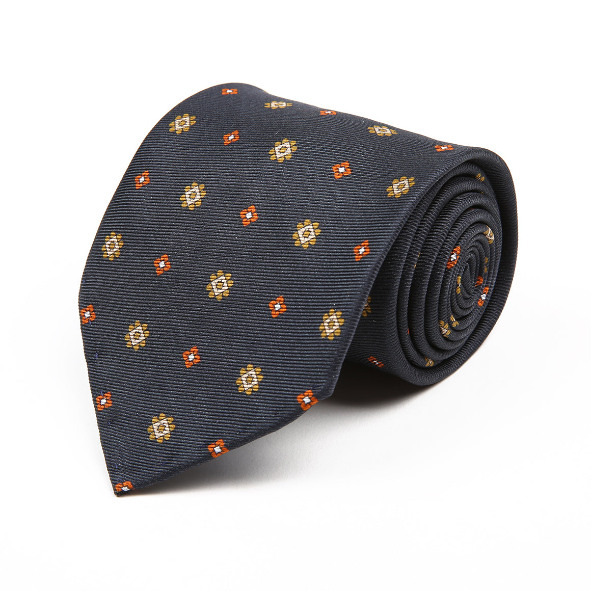 Lunar Black Sunflower Tie