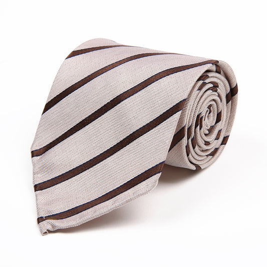 Aries Exotic Brown Tie