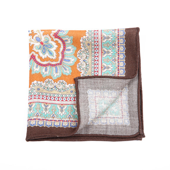 Autumn Palette Pocket Square