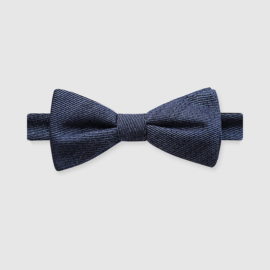 Midnight Navy Blue Bow Tie