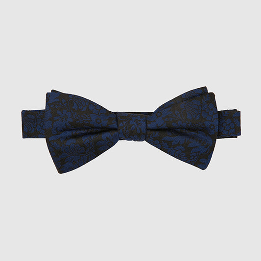 Blue Black BOW TIE