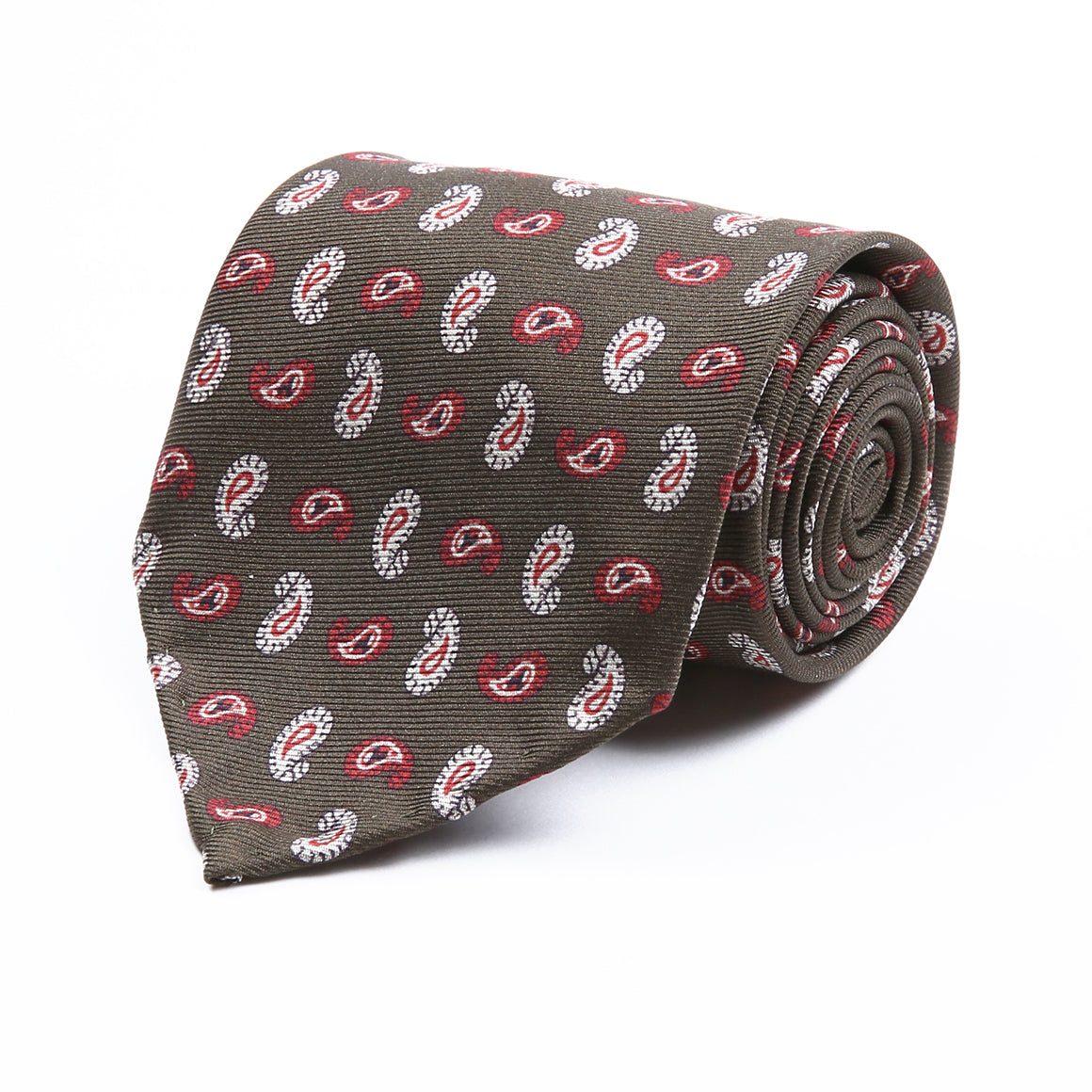 Indonesian Maroon Doodle Tie