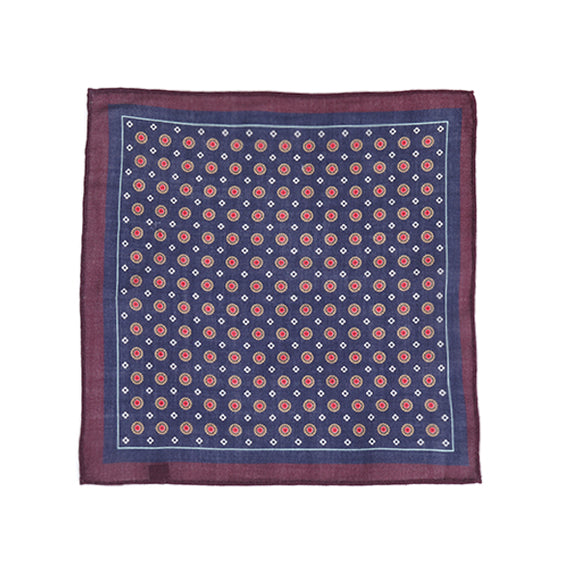 Sapphire Dream Pocket Square
