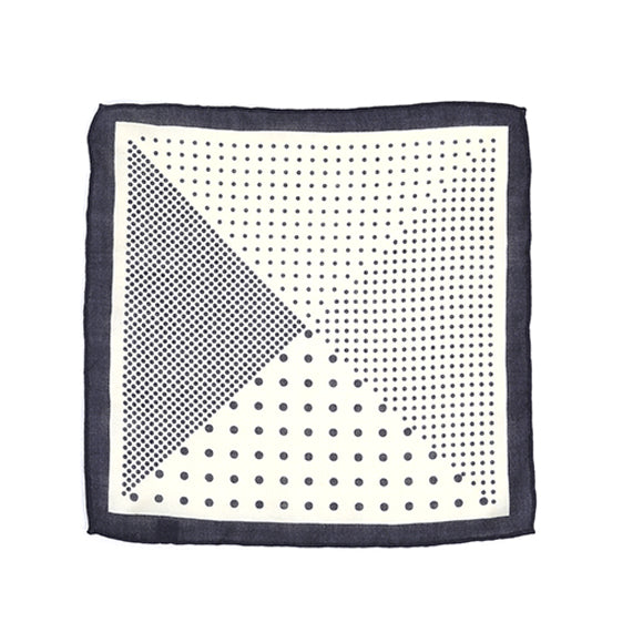 Navy Nebula Pocket Square