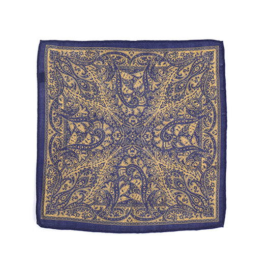 Golden Aria Pocket Square