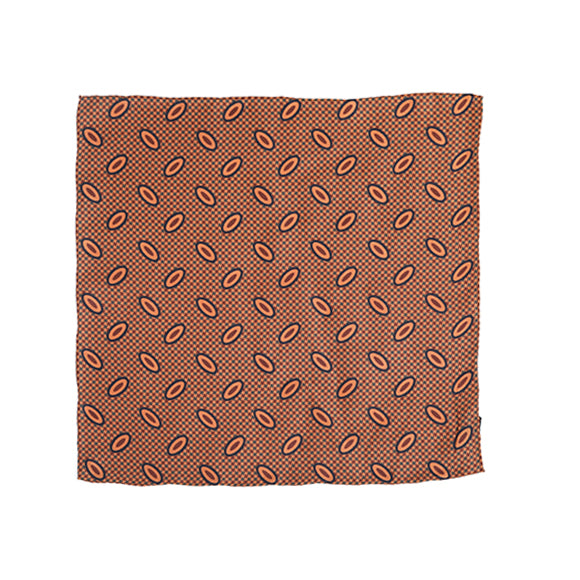 Burnt Ember Pocket Square
