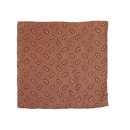 Burnt Ember Pocket Square