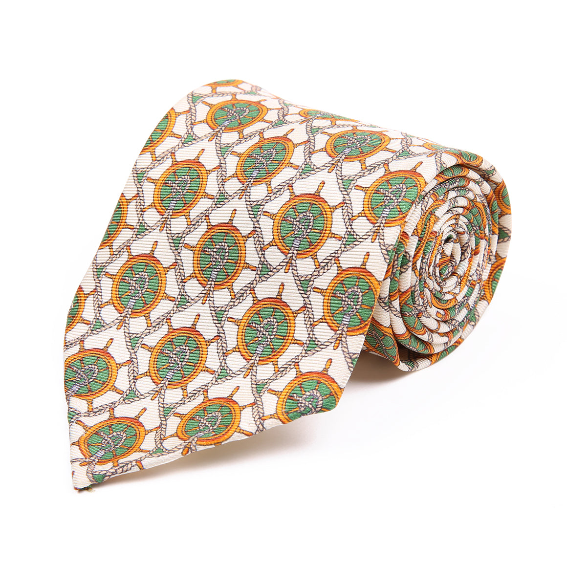 Swiss Coral Fusion Tie