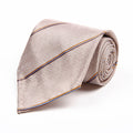 Nude Exotic Brown Tie