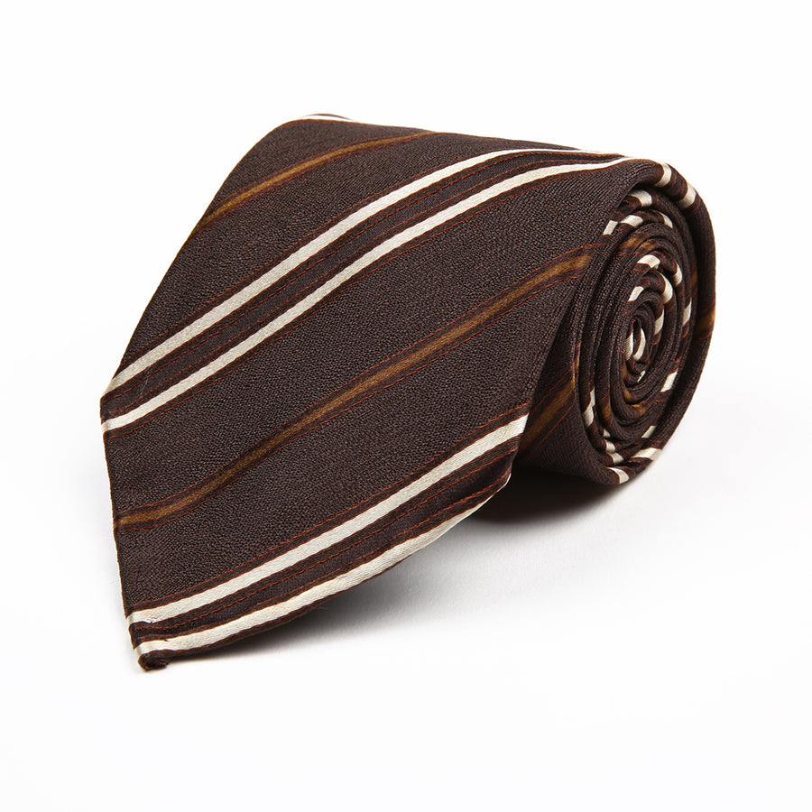 Havana Line Brown Tie