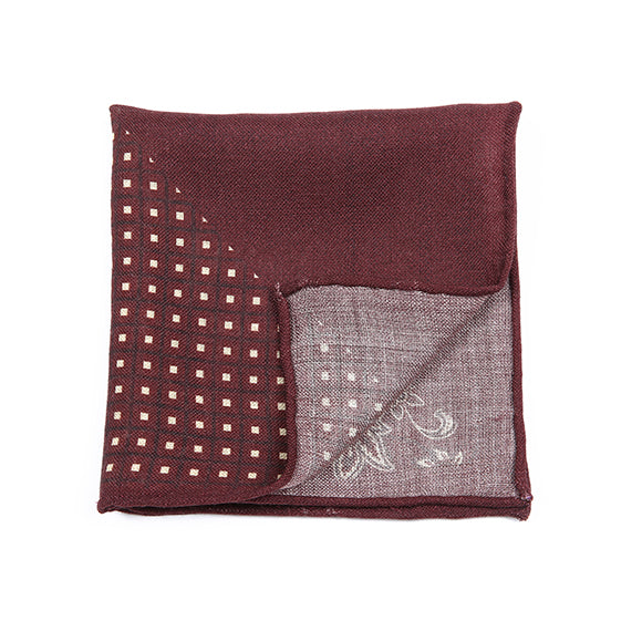 Spiced Earth Pocket Square