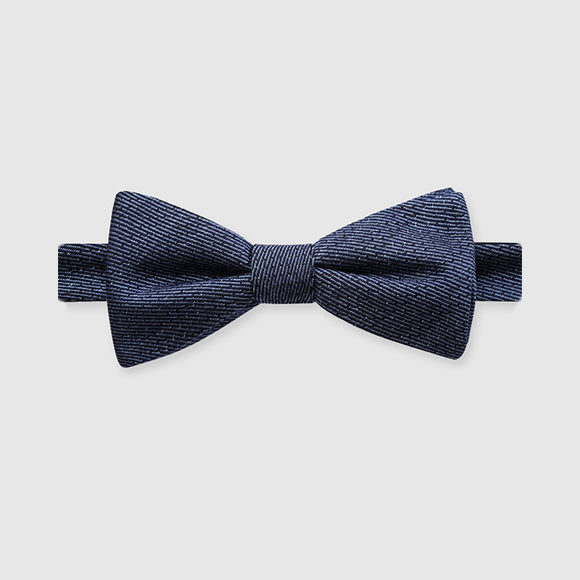 Midnight Navy Blue Bow Tie