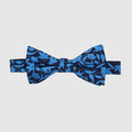 Navy Light Blue Bow Tie