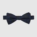 Blue Black BOW TIE