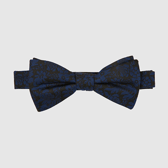 Blue Black BOW TIE