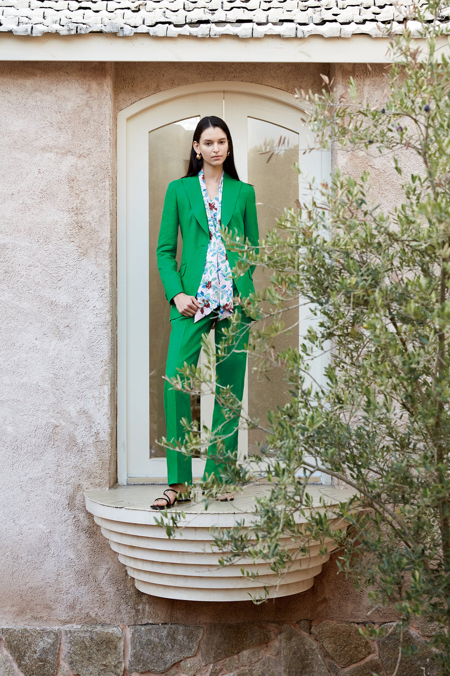 Kaiser Custom Green Suit by Self-Made Couture