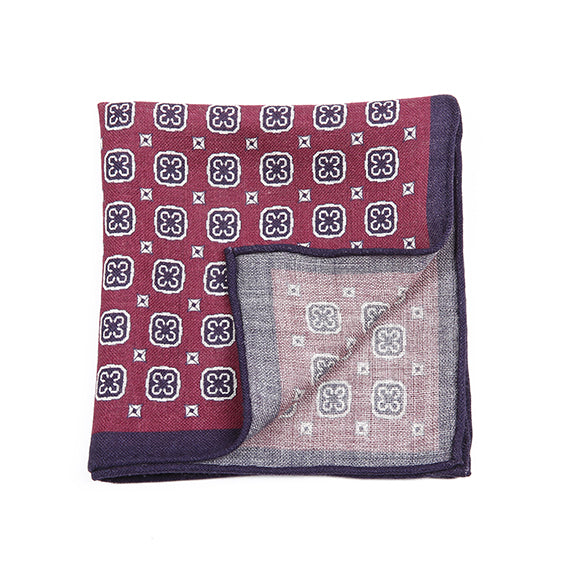 Indigo Mariner Pocket Square