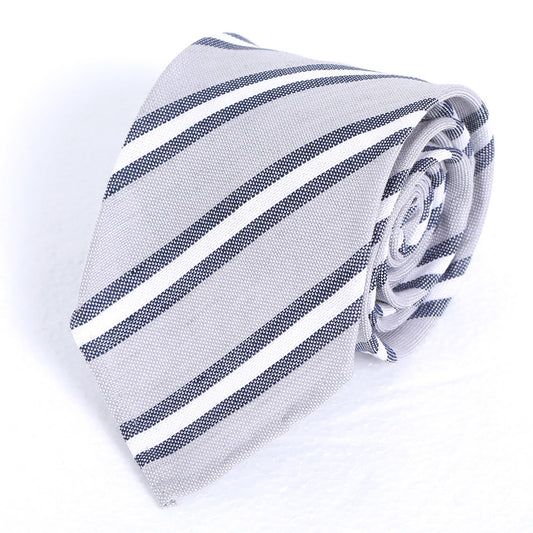 Ashy Stripe Tie