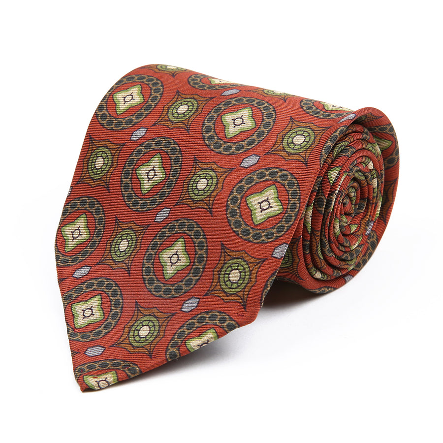 Vibrant Orange Tie