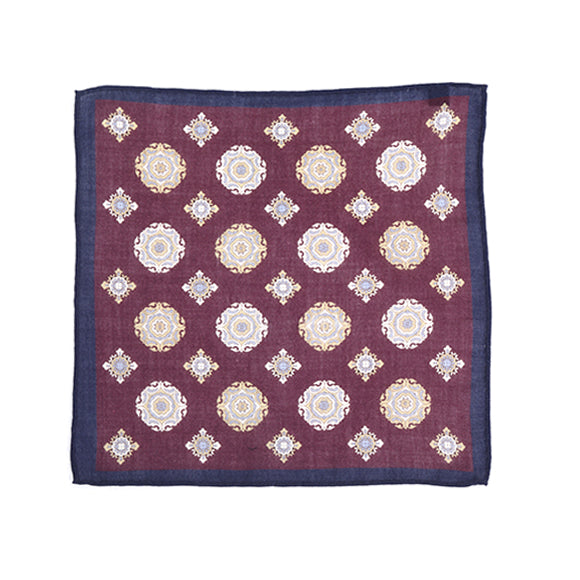 Lavender Petals Pocket Square