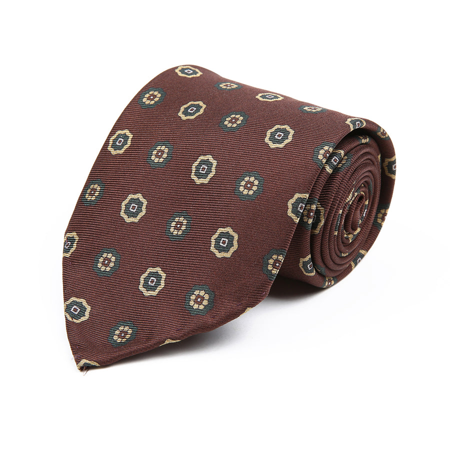 Earthy Brown Tan Tie
