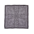 Silver Hues Pocket Square