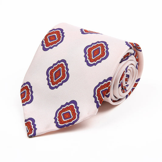 Abstract White Pop Tie