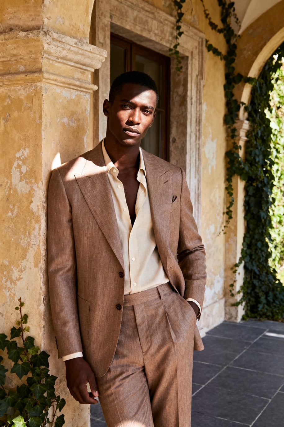 ISLEY brown and taupe look