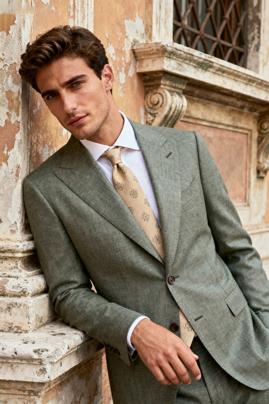 PALMER sage green look