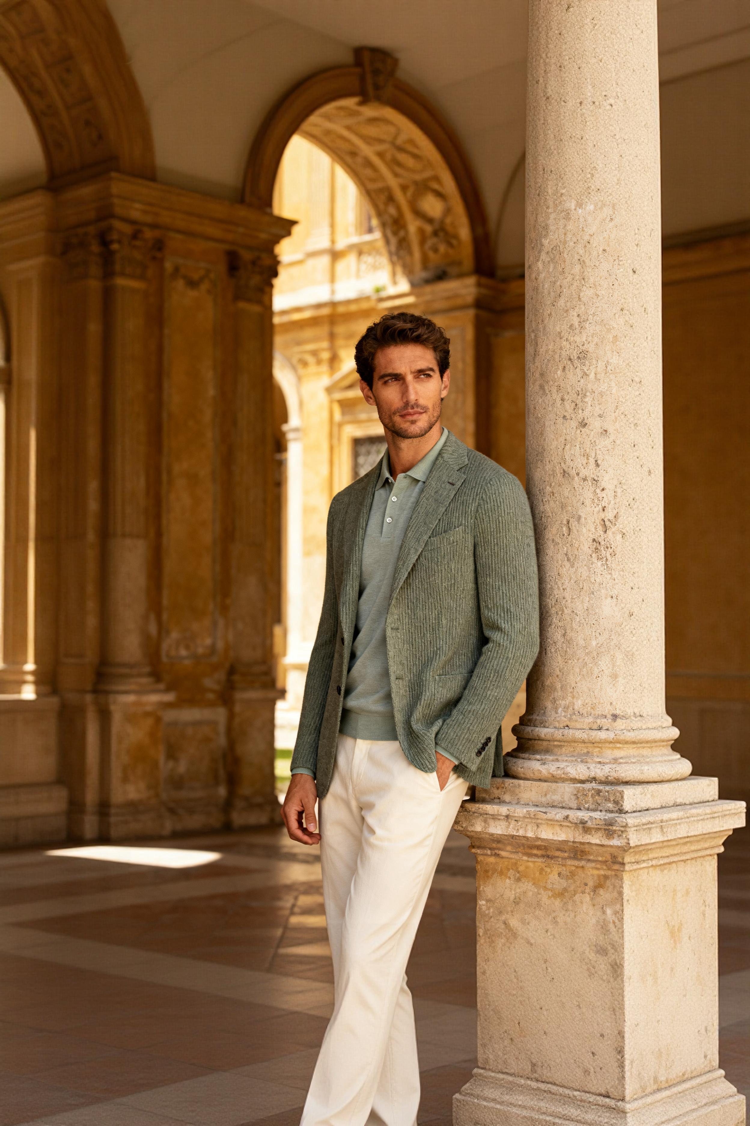 HARTWELL sage green look