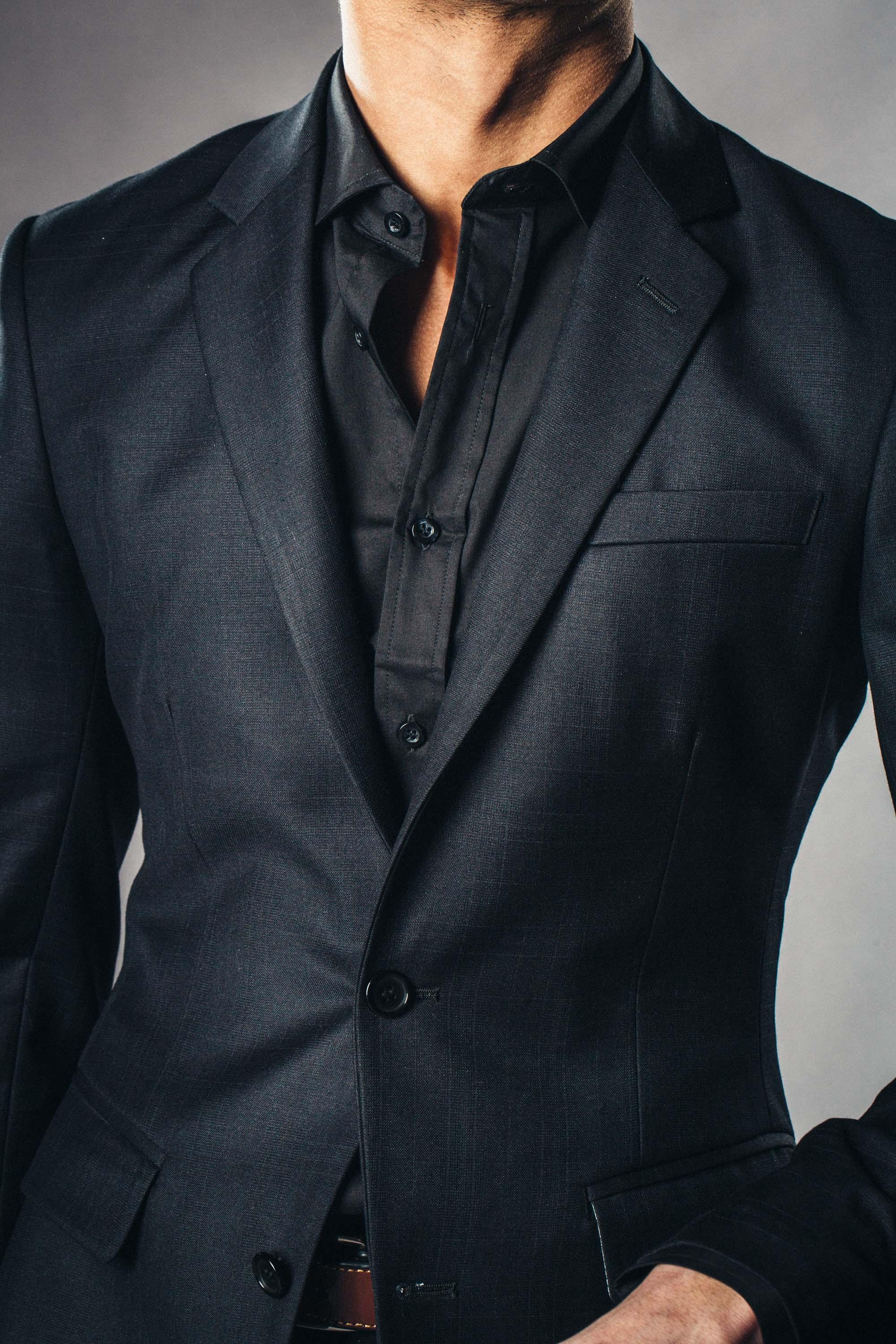 Men in Black Suit — Men or Womens Black Blazer – SELF-MADE