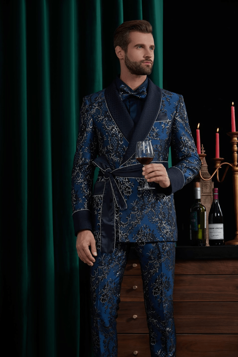 RIDER Custom Smoking Jacket by Self-Made Couture