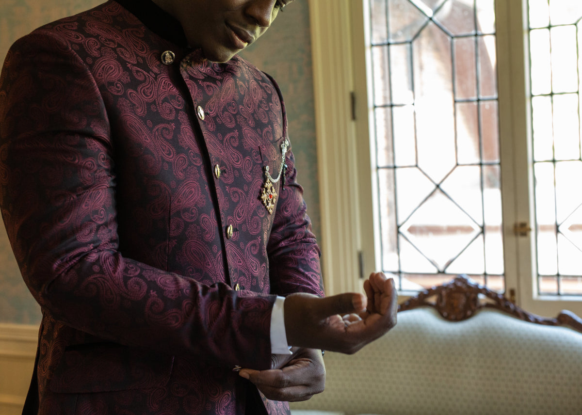 CHESTNUT Custom Suit by Self-Made Couture
